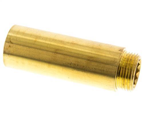 G 1'' F/M Brass Extension DIN 3523 - 100 mm
