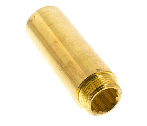 G 1'' F/M Brass Extension DIN 3523 - 100 mm