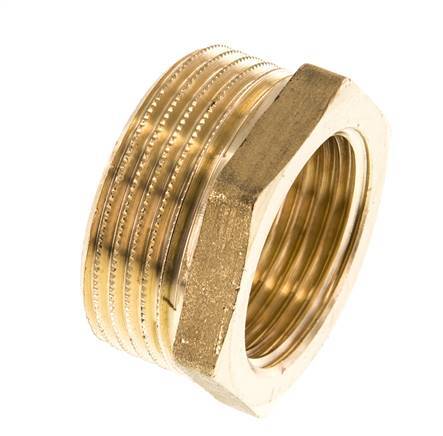 G 1'' x G 1 1/4'' F/M Brass Reducing Ring 16 Bar