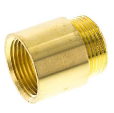 G 1'' F/M Brass Extension DIN 3523 - 30 mm
