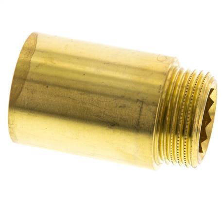 G 1'' F/M Brass Extension DIN 3523 - 50 mm