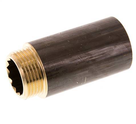 G 1'' F/M Brass Extension DIN 3523 - 65 mm