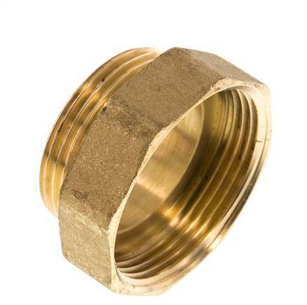 G 1 1/2'' x G 1 1/4'' F/M Brass Reducing Ring 16 Bar