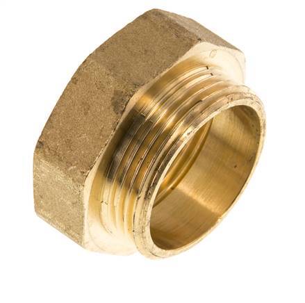 G 1 1/2'' x G 1 1/4'' F/M Brass Reducing Ring 16 Bar
