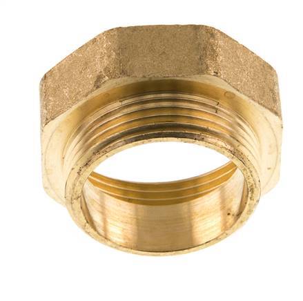 G 1 1/2'' x G 1 1/4'' F/M Brass Reducing Ring 16 Bar