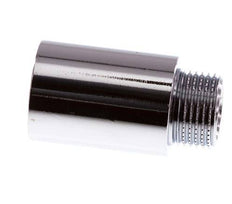 G 3/8'' F/M Chromium plated Brass Extension DIN 3523 - 30 mm