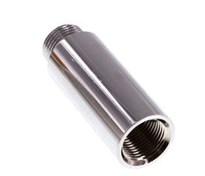 G 3/8'' F/M Chromium plated Brass Extension DIN 3523 - 50 mm