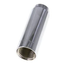 G 1'' F/M Chromium plated Brass Extension DIN 3523 - 100 mm