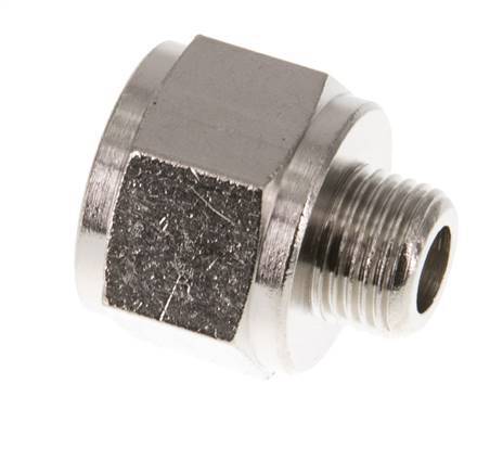 G 1/4'' x G 1/8'' F/M Nickel plated Brass Reducing Ring 16 Bar [5 Pieces]