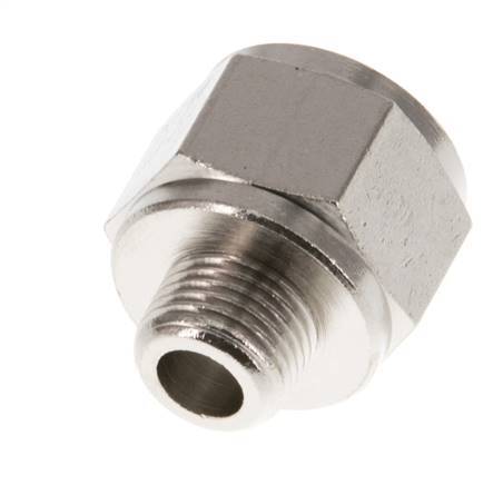 G 1/4'' x G 1/8'' F/M Nickel plated Brass Reducing Ring 16 Bar [5 Pieces]