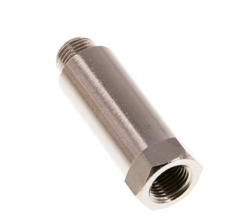 G 1/8'' F/M Nickel plated Brass Extension 16 Bar - 36 mm [2 Pieces]
