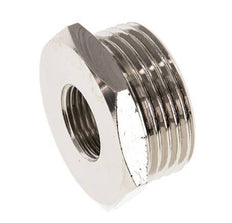 G 3/8'' x G 1'' F/M Nickel plated Brass Reducing Ring 16 Bar