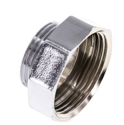 G 1 1/4'' x G 1'' F/M Nickel plated Brass Reducing Ring 16 Bar