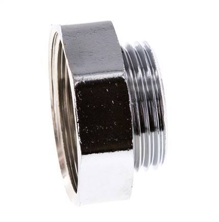 G 1 1/4'' x G 1'' F/M Nickel plated Brass Reducing Ring 16 Bar