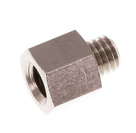 M5 F/M Nickel plated Brass Extension 16 Bar - 7 mm [5 Pieces]