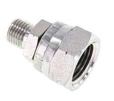 G 1/2'' x G 1/4'' F/M Zinc plated Steel Reducing Adapter 300 Bar - Hydraulic