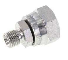 G 1/2'' x G 1/4'' F/M Zinc plated Steel Reducing Adapter 300 Bar - Hydraulic