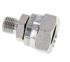 G 1/2'' x G 1/4'' F/M Zinc plated Steel Reducing Adapter 300 Bar - Hydraulic