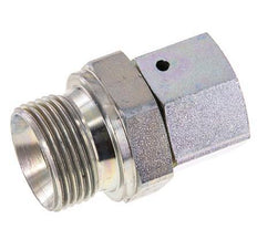 G 1/2'' x G 3/4'' F/M Zinc plated Steel Reducing Adapter 300 Bar - Hydraulic