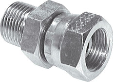 G 3/8'' F/M Zinc plated Steel Reducing Adapter 325 Bar - Hydraulic [2 Pieces]