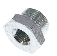 G 1/4'' x M22x1.5 F/M Zinc plated Steel Reducing Ring 250 Bar - Hydraulic