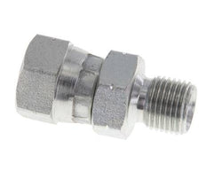 G 1/8'' F/M Zinc plated Steel Reducing Adapter 400 Bar - Hydraulic