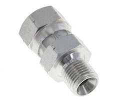 G 1/8'' F/M Zinc plated Steel Reducing Adapter 400 Bar - Hydraulic