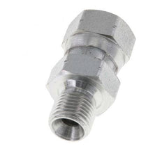 G 1/8'' F/M Zinc plated Steel Reducing Adapter 400 Bar - Hydraulic