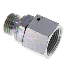 G 3/4'' x G 1/2'' F/M Zinc plated Steel Reducing Adapter 175 Bar - Hydraulic