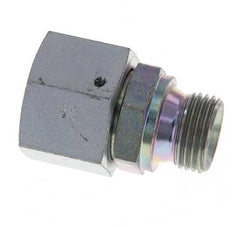 G 3/4'' x G 1/2'' F/M Zinc plated Steel Reducing Adapter 175 Bar - Hydraulic