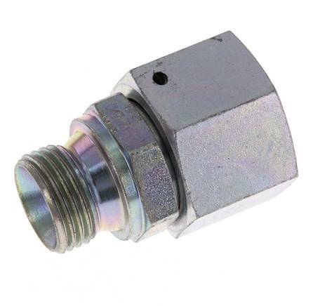G 3/4'' x G 1/2'' F/M Zinc plated Steel Reducing Adapter 175 Bar - Hydraulic