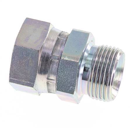 G 3/4'' F/M Zinc plated Steel Reducing Adapter 175 Bar - Hydraulic
