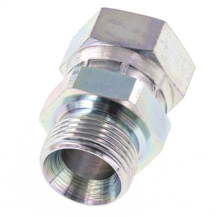 G 3/4'' F/M Zinc plated Steel Reducing Adapter 175 Bar - Hydraulic