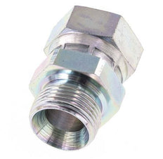 G 3/4'' F/M Zinc plated Steel Reducing Adapter 175 Bar - Hydraulic