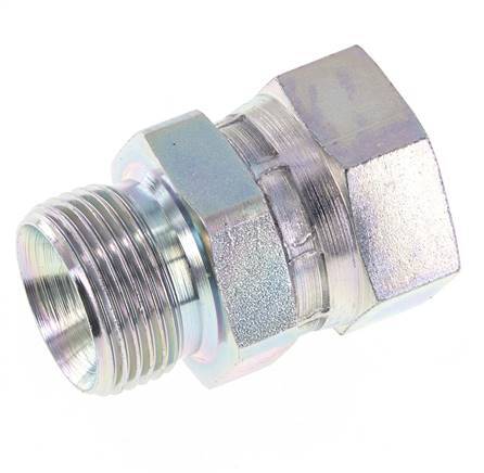 G 3/4'' F/M Zinc plated Steel Reducing Adapter 175 Bar - Hydraulic