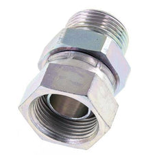 G 3/4'' F/M Zinc plated Steel Reducing Adapter 175 Bar - Hydraulic