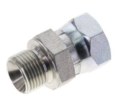 G 3/8'' F/M Zinc plated Steel Reducing Adapter 325 Bar - Hydraulic [2 Pieces]