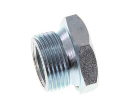 G 3/8'' x M22x1.5 F/M Zinc plated Steel Reducing Ring 250 Bar - Hydraulic