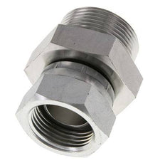 G 1'' x G 1 1/4'' F/M Zinc plated Steel Reducing Adapter 150 Bar - Hydraulic