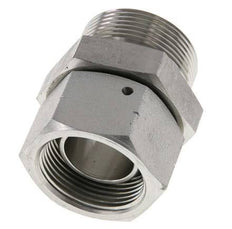 G 1 1/4'' x G 1 1/2'' F/M Zinc plated Steel Reducing Adapter 150 Bar - Hydraulic