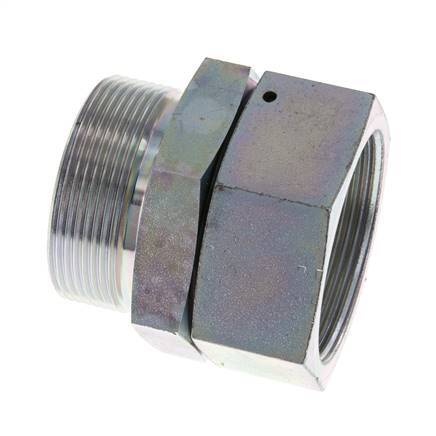 G 2'' F/M Zinc plated Steel Reducing Adapter 75 Bar - Hydraulic