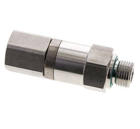 G 1/2'' F/M Stainless steel Swivel Joint 250 Bar - Hydraulic - High-pressure