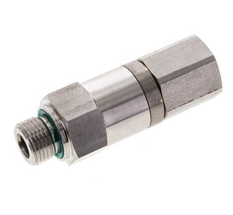 G 1/2'' F/M Stainless steel Swivel Joint 250 Bar - Hydraulic - High-pressure