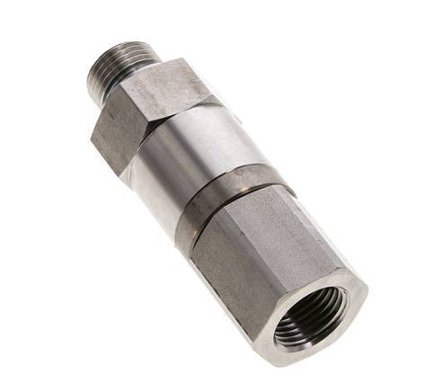G 1/2'' F/M Stainless steel Swivel Joint 250 Bar - Hydraulic - High-pressure