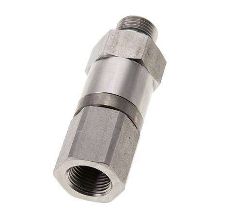 G 1/2'' F/M Stainless steel Swivel Joint 250 Bar - Hydraulic - High-pressure