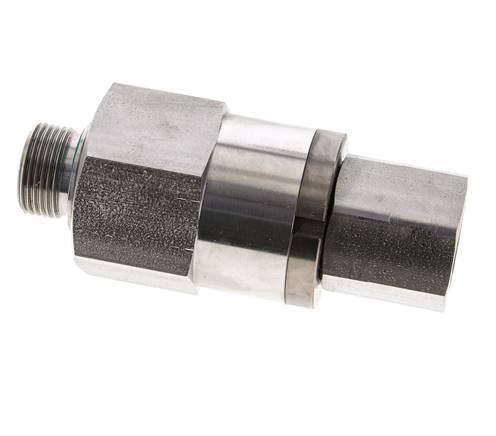G 3/4'' F/M Stainless steel Swivel Joint 250 Bar - Hydraulic - High-pressure