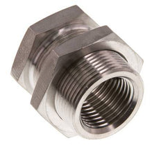 G 1/2'' x M28x1.5 F/M Stainless steel Bulkhead Fitting 40 Bar