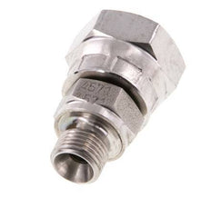 G 1/4'' x G 1/8'' F/M Stainless steel Reducing Adapter 400 Bar - Hydraulic