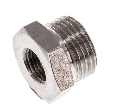 G 1/8'' x G 3/8'' F/M Stainless steel Reducing Ring 40 Bar