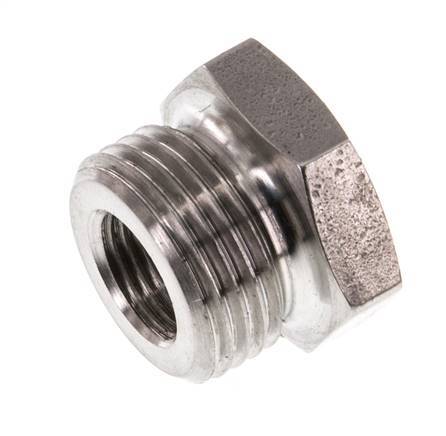 G 1/8'' x G 3/8'' F/M Stainless steel Reducing Ring 40 Bar